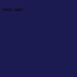 1C1B51 - Space Cadet color image preview
