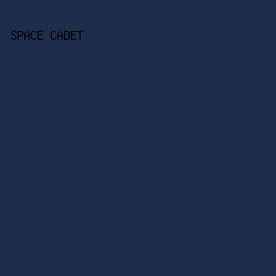 1D2D4B - Space Cadet color image preview