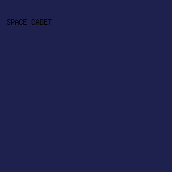 1E204E - Space Cadet color image preview
