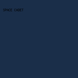1a2e49 - Space Cadet color image preview