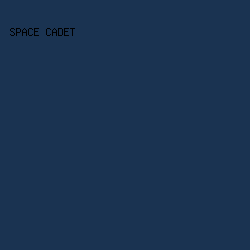 1a3351 - Space Cadet color image preview