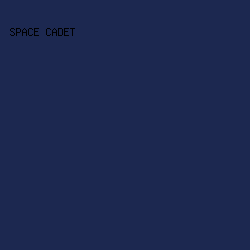 1c2850 - Space Cadet color image preview