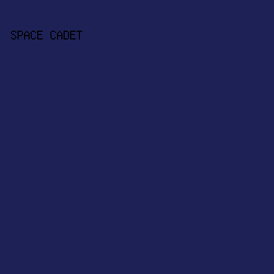 1d2156 - Space Cadet color image preview
