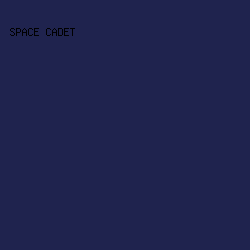 1f234e - Space Cadet color image preview