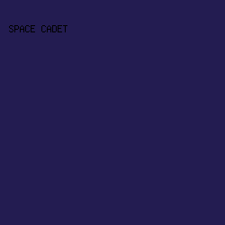 231C51 - Space Cadet color image preview