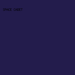 231c4c - Space Cadet color image preview