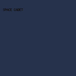26324C - Space Cadet color image preview