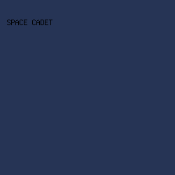263455 - Space Cadet color image preview