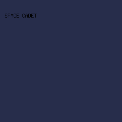 272D4B - Space Cadet color image preview
