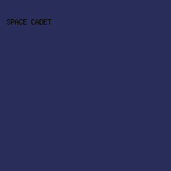 282D59 - Space Cadet color image preview