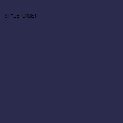 2B2B4D - Space Cadet color image preview