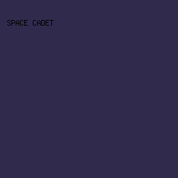 302B4D - Space Cadet color image preview