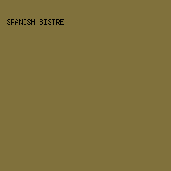 80713C - Spanish Bistre color image preview