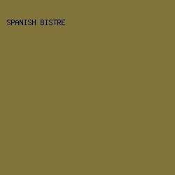 80743a - Spanish Bistre color image preview