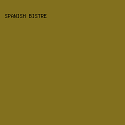 82701e - Spanish Bistre color image preview