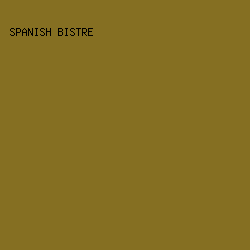 856f22 - Spanish Bistre color image preview