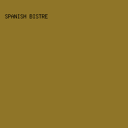 8f7528 - Spanish Bistre color image preview