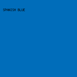 006dba - Spanish Blue color image preview
