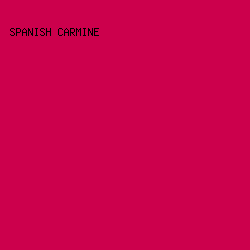 cc004c - Spanish Carmine color image preview