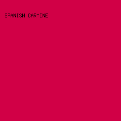 d10046 - Spanish Carmine color image preview