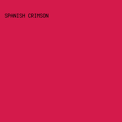 D41A4B - Spanish Crimson color image preview