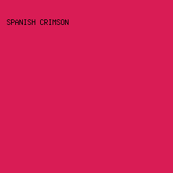 d91c55 - Spanish Crimson color image preview
