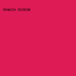 de1b55 - Spanish Crimson color image preview