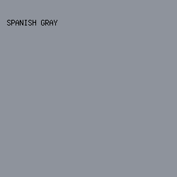 8e939c - Spanish Gray color image preview