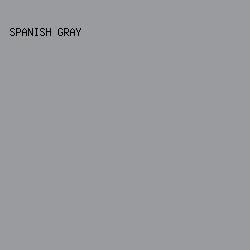9A9B9E - Spanish Gray color image preview