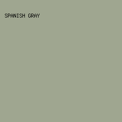 9FA690 - Spanish Gray color image preview
