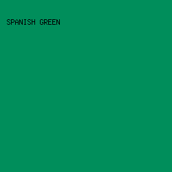 008e5b - Spanish Green color image preview