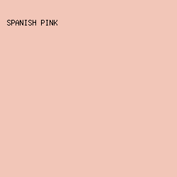 F2C6B8 - Spanish Pink color image preview