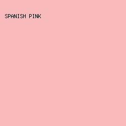 F8BABB - Spanish Pink color image preview
