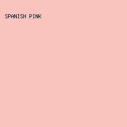 F9C4BE - Spanish Pink color image preview