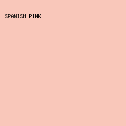 F9C7BA - Spanish Pink color image preview