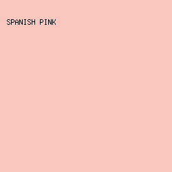 F9C7BD - Spanish Pink color image preview