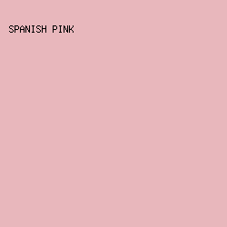e8b7bc - Spanish Pink color image preview