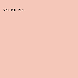 f5c7b9 - Spanish Pink color image preview