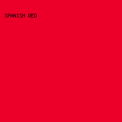 ec0029 - Spanish Red color image preview