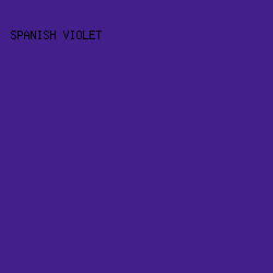431F8C - Spanish Violet color image preview