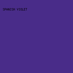 492C89 - Spanish Violet color image preview