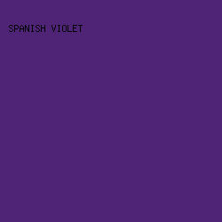 4f2477 - Spanish Violet color image preview