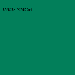 027f5a - Spanish Viridian color image preview
