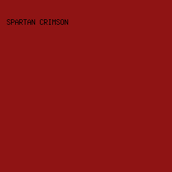 8F1414 - Spartan Crimson color image preview