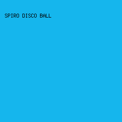 15B6ED - Spiro Disco Ball color image preview