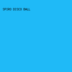 1FBAF7 - Spiro Disco Ball color image preview