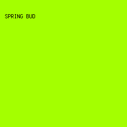 A4FF00 - Spring Bud color image preview