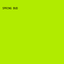 b1eb00 - Spring Bud color image preview