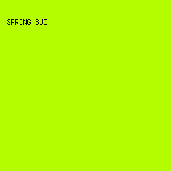 b3fd00 - Spring Bud color image preview