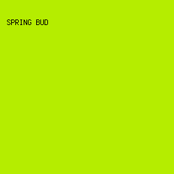 b5ed00 - Spring Bud color image preview